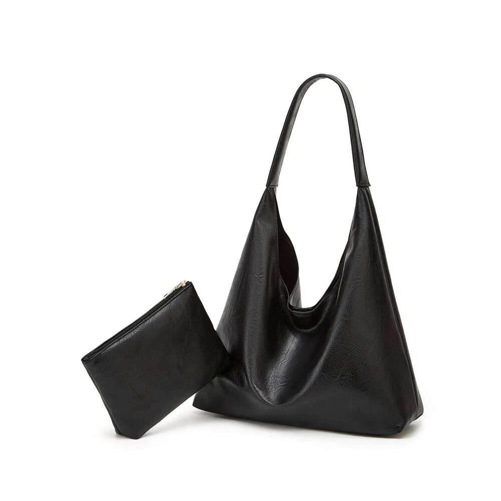New 100 hand bill of lading shoulder women's retro simple large Tote bag Z260207 - view 3