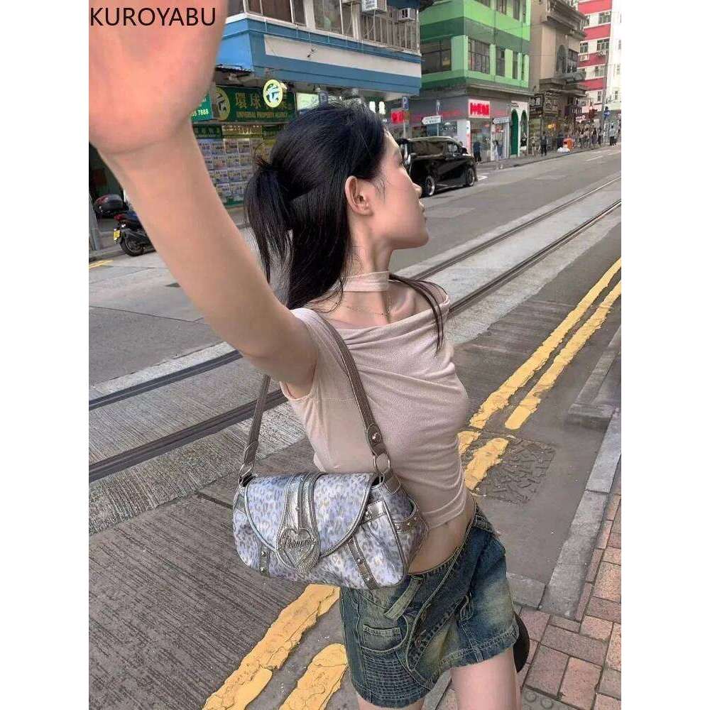 Y2k Bags for Women 2025 New Arrive Retro Fashion Single Korean Harajuku Shoulder Silver Underarm Bag Rivet Women's Handbags Z260207 - view 5