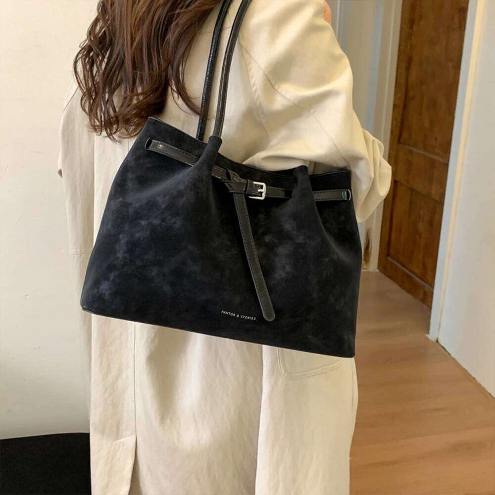Retro Underarm for Women, New Trendy Fashion, Casual Commuter Tote Bag, Large Capacity Shoulder Bag Z260207 - view 6