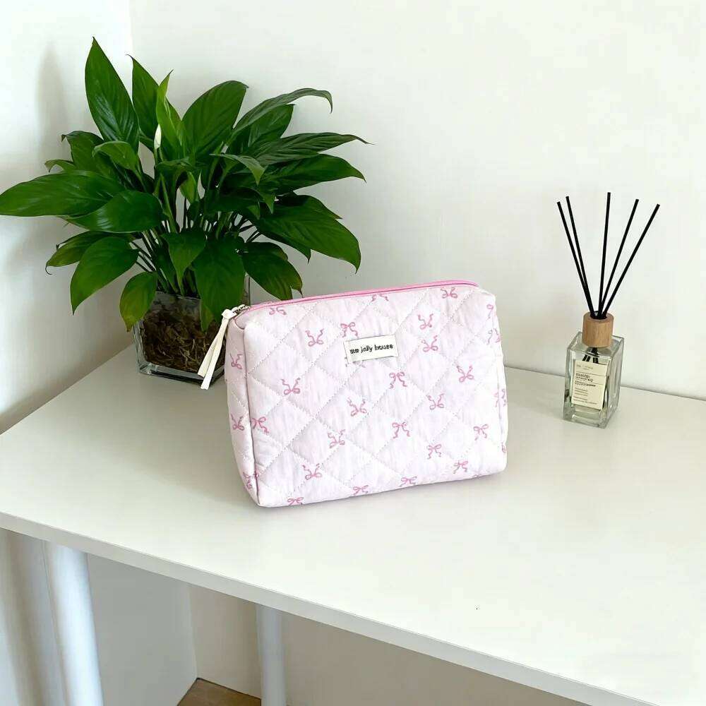 Makeup and Cosmetics Organizer Cosmetic Woman Women's Necessaire Gifts for Women Pink Bag Large Capacity Pouch Y260206