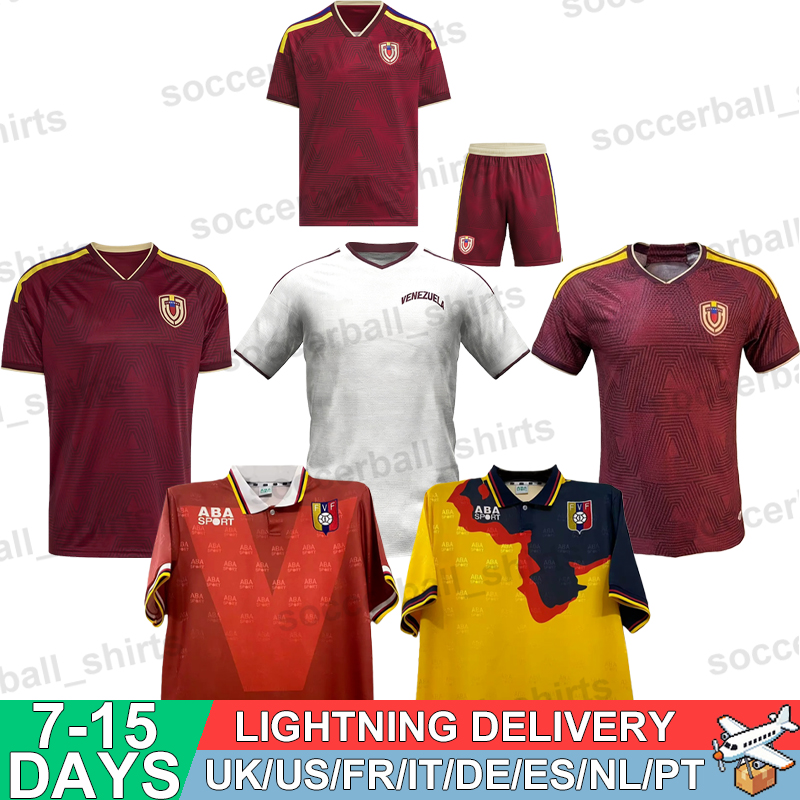 Venezuela Jerseys Football Soccer Jerseys World Cup 2026 Retro Football Shirts Tops Kits Men Kids Women Fans Player 3XL 4XL