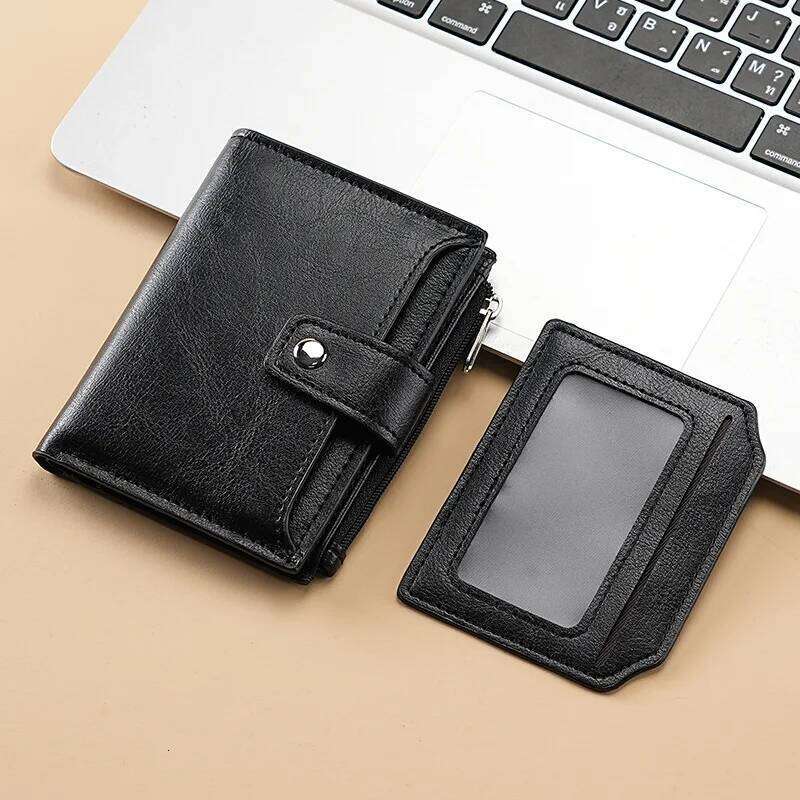 Women PU Leather Money Bag Small Coin Card Holders Clutch Purse Fashion Ladies Wallet Y260206