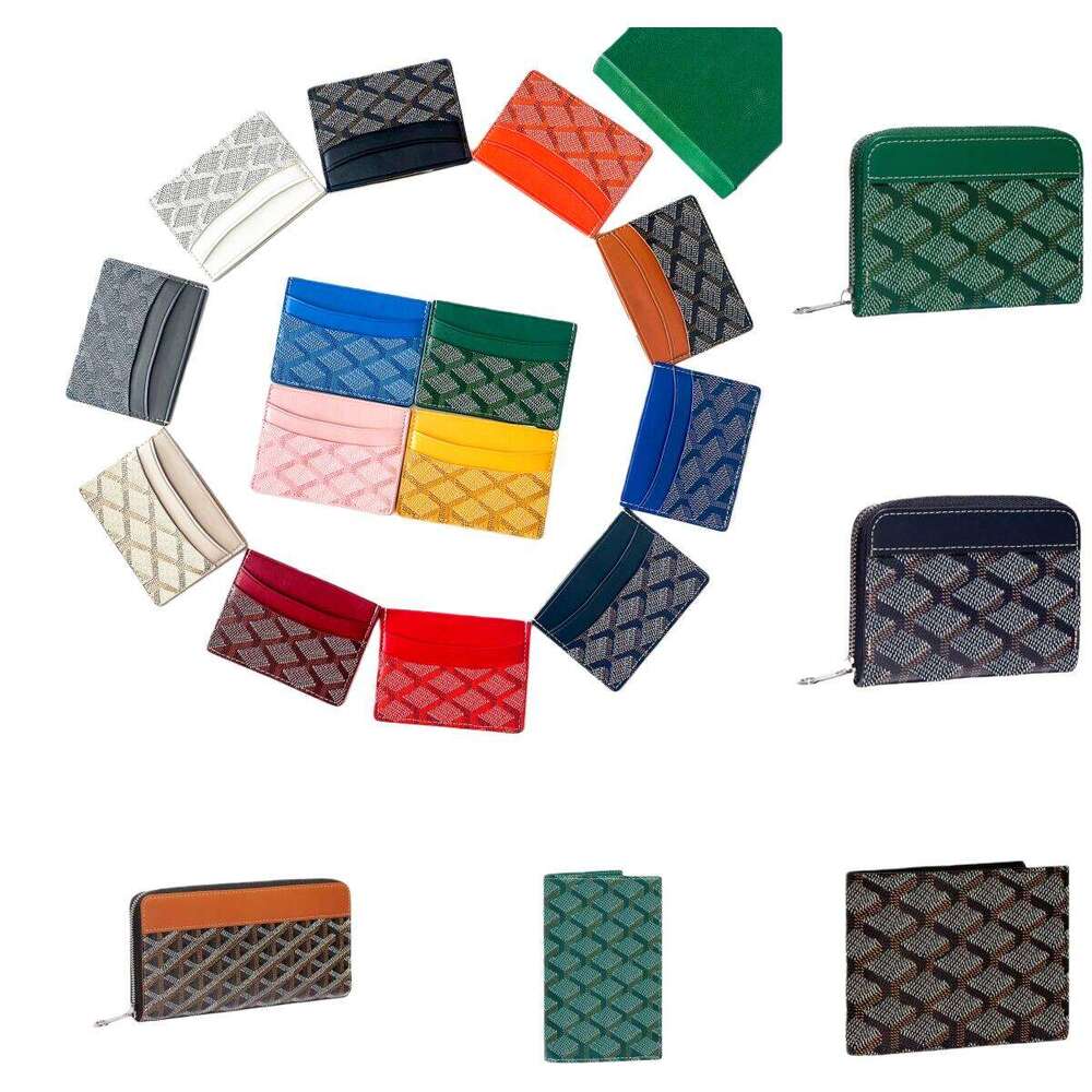 10A card holder Designer zipper wallet with orginal box coin purse passport pouch ID case card holder pocket women bag vintage cardholder credit card thin bus card