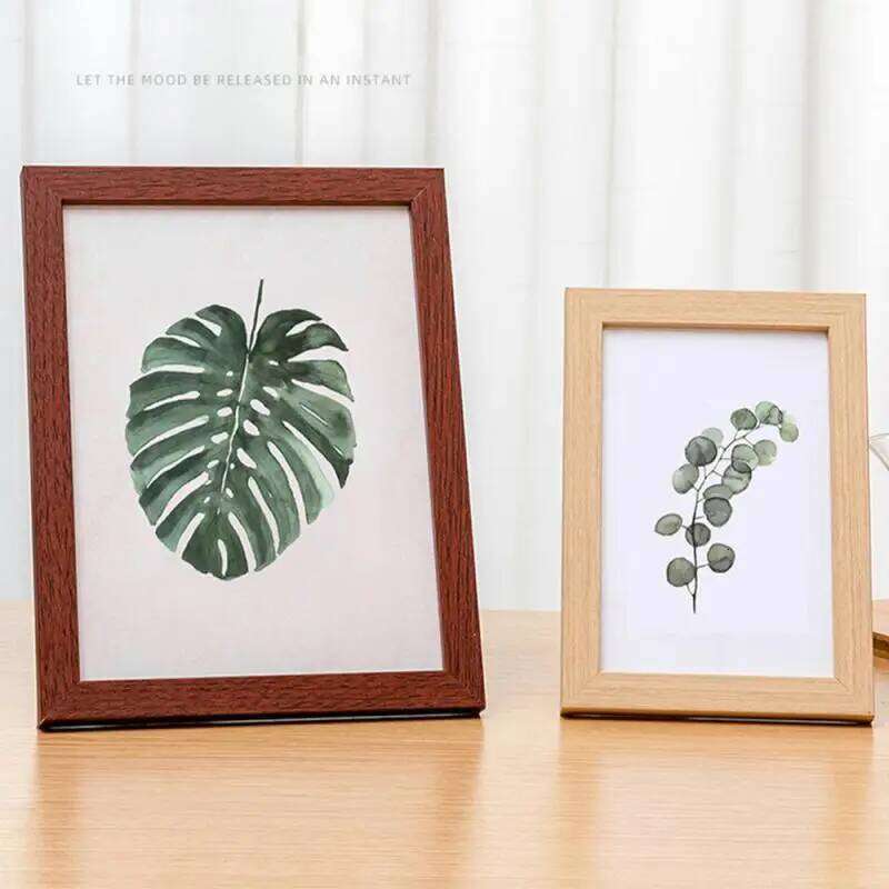 Wooden Wall Hanging 10X15 15X20 20X25cm A4 Wood Picture Frame Stand For Pictures Photo Decor Commemorative Gift S260205 3 05d