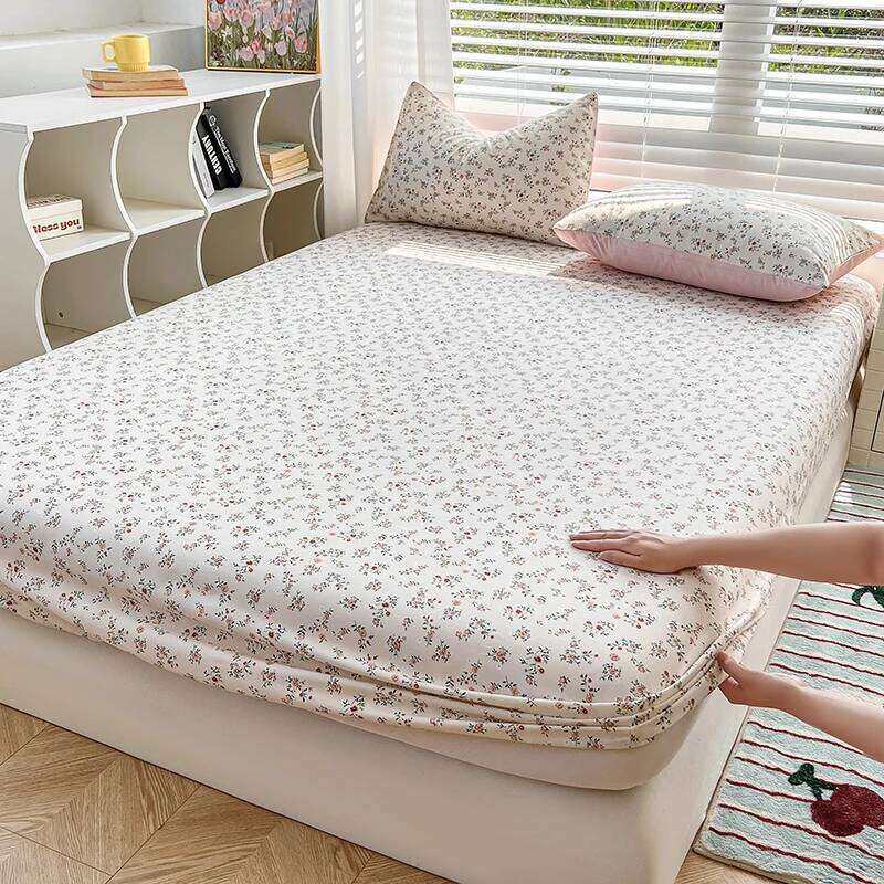 A 3-piece printed pillowcase set, including 1 bed cover +2 pillowcases without cores, soft and breathable XJ260206