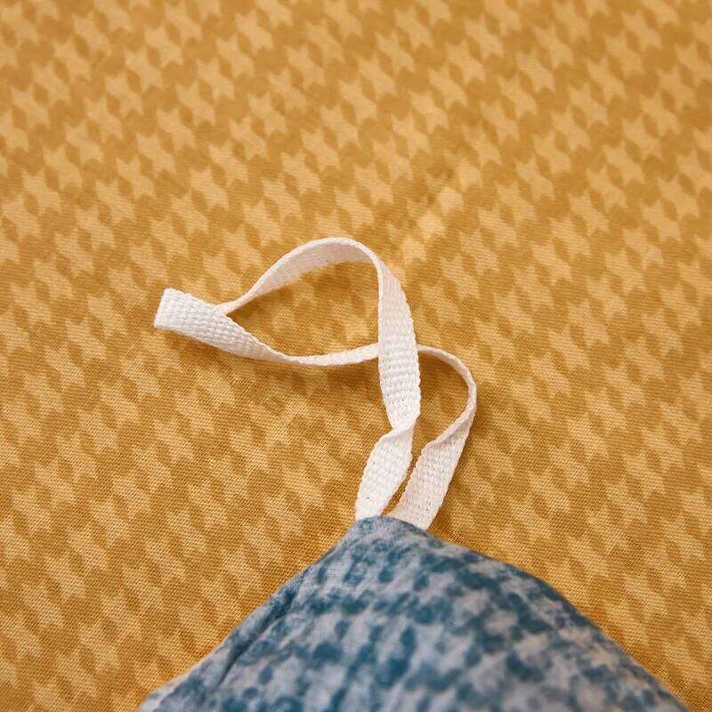 3pcs Dark Blue Striped Style Duvet Cover Set for Boy Geometric Pattern Luxury Hotel Room Decor 100% Cotton Skin-friendly Bedding XJ260206