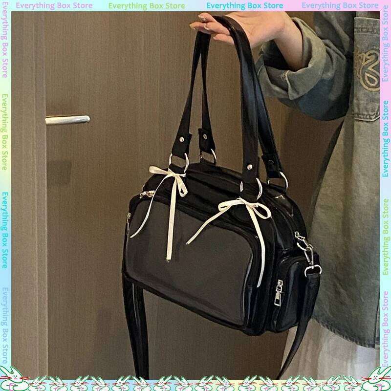 Anime Two-Dimension Japanese Uniform Jk Shoulder Large Capacity Crossbody Versatile Badge Display Bag Doll Itabag Y260205