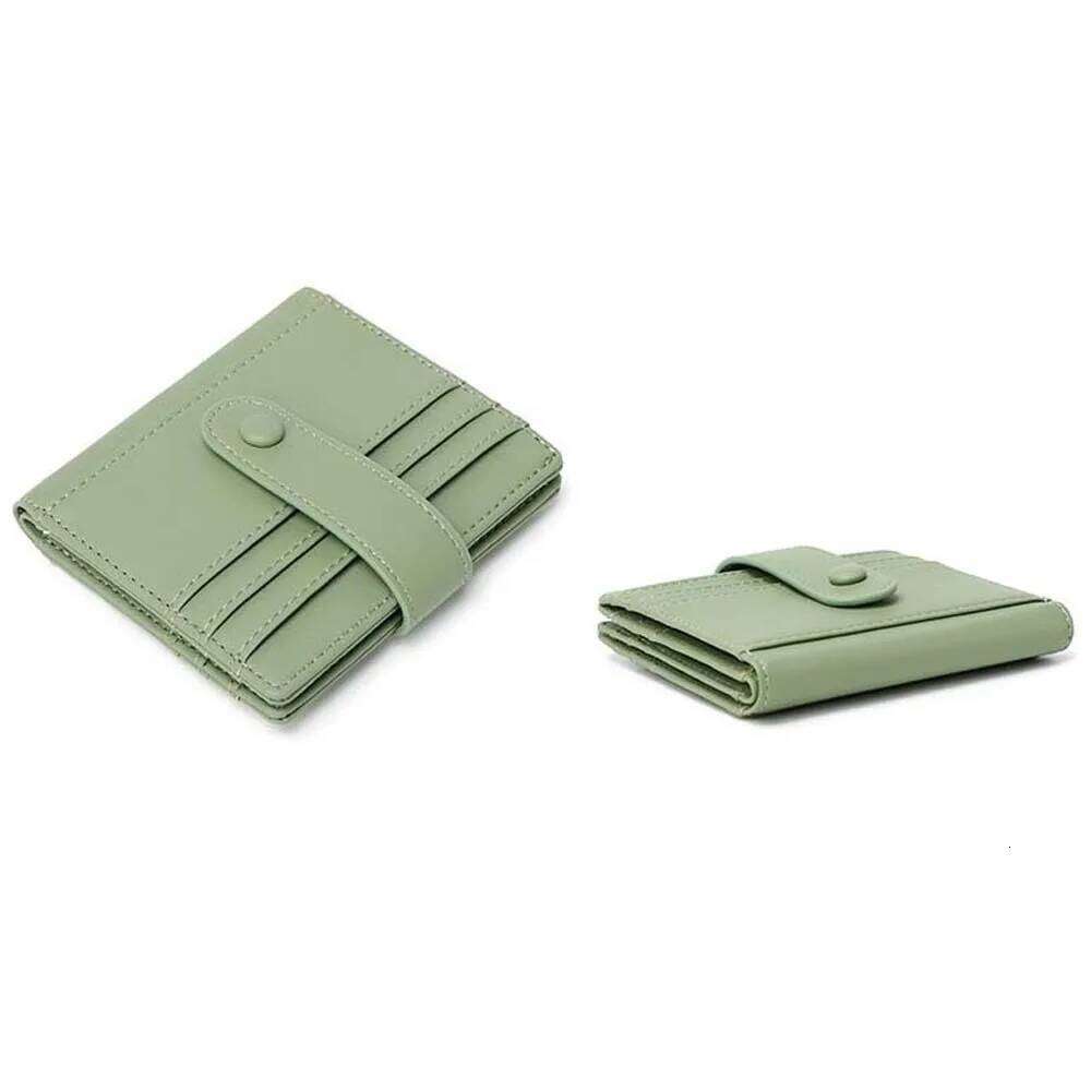 Portable RFID Protection Wallet PVC Antimagnetic Short Folding Purse Multiple Classic PU Card Bag Shopping Y260206