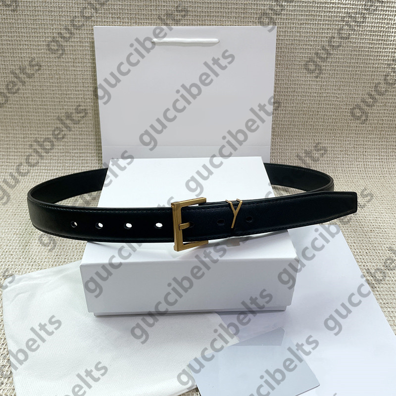 Designer Belt for Women Width 3.0cm designer High Quality Men Designer Belts Letter Buckle Womens Waistband 6 color optional white belt Genuine Leather Belt