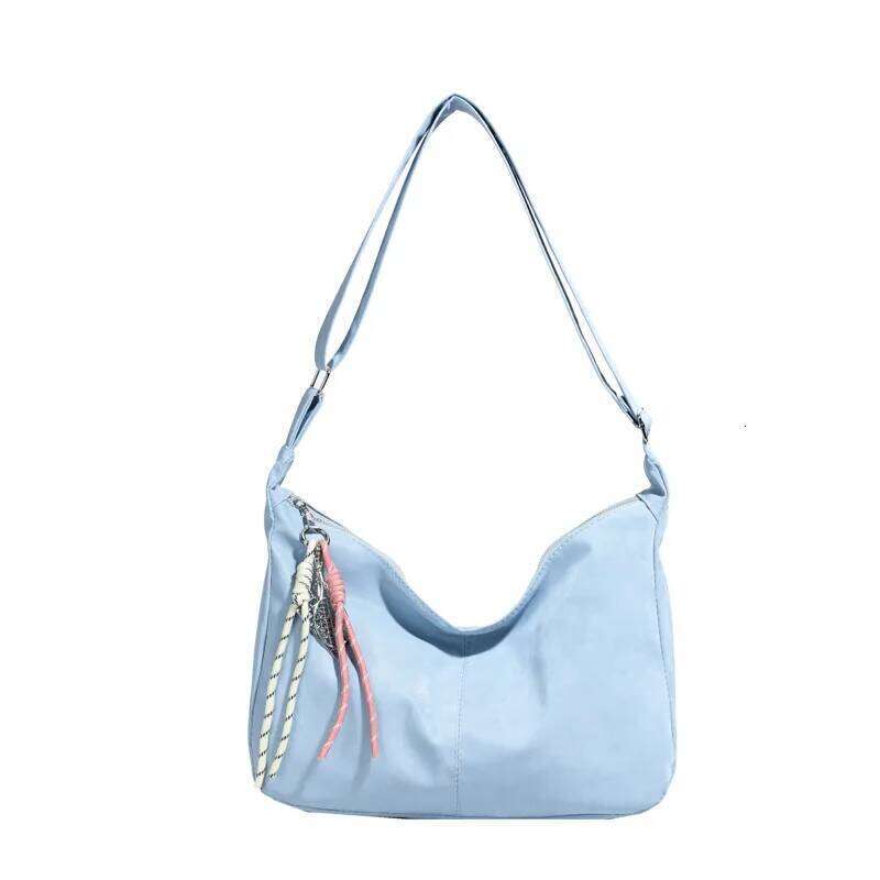 Casual Solid Color Women Soft Pu Shoulder Bag Commuter Large Capacity Ladies Crossbody Bags Simple Female Purse Handbags Tote Y260205