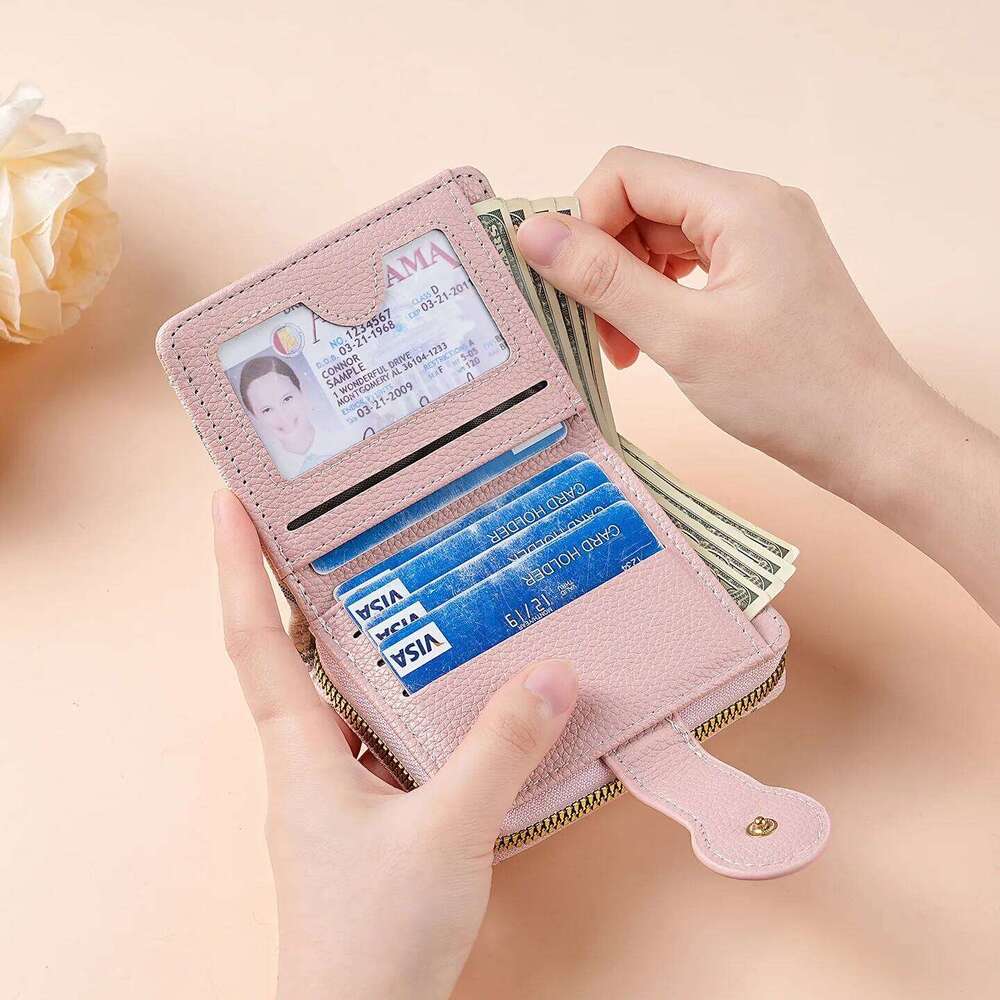 Women's Wallet Multiple Card Slots, Cash Pocket, Retro Style, Mini Purse, Minimalist Charm, Travel Accessory, Daily Essentials Y260206