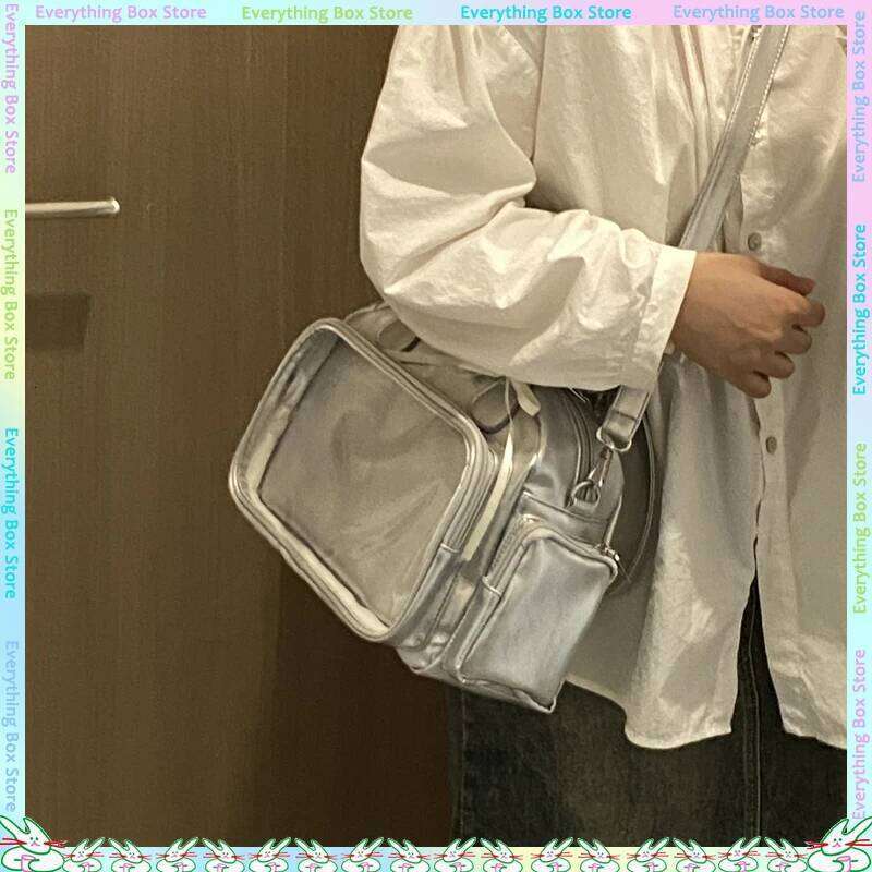 Anime Two-Dimension Japanese Uniform Jk Shoulder Large Capacity Crossbody Versatile Badge Display Bag Doll Itabag Y260205