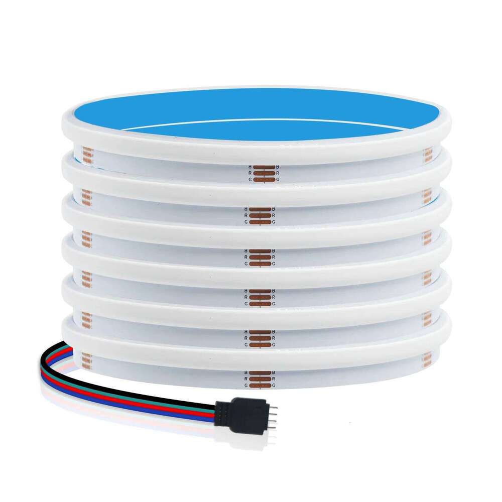 Side-illuminated RGB COB Strip DC 24V 840 LEDs/M High Bright IP20 Dotless Flexible Ribbon Diode Led Light For Home Decor Z260206