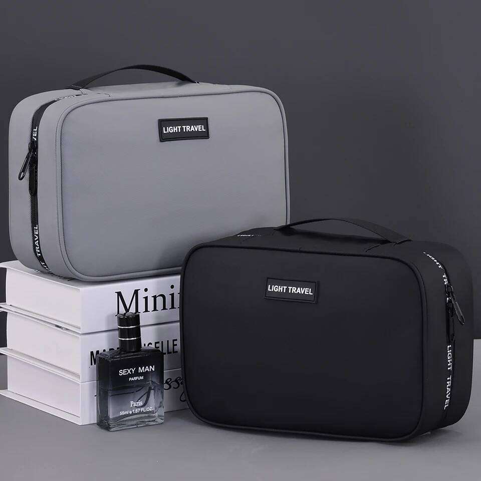 Waterproof Hanging Toiletry Large Capacity Portable Travel Necessaire Case Cosmetic Bag for Men Women Wash Pouch Y260206