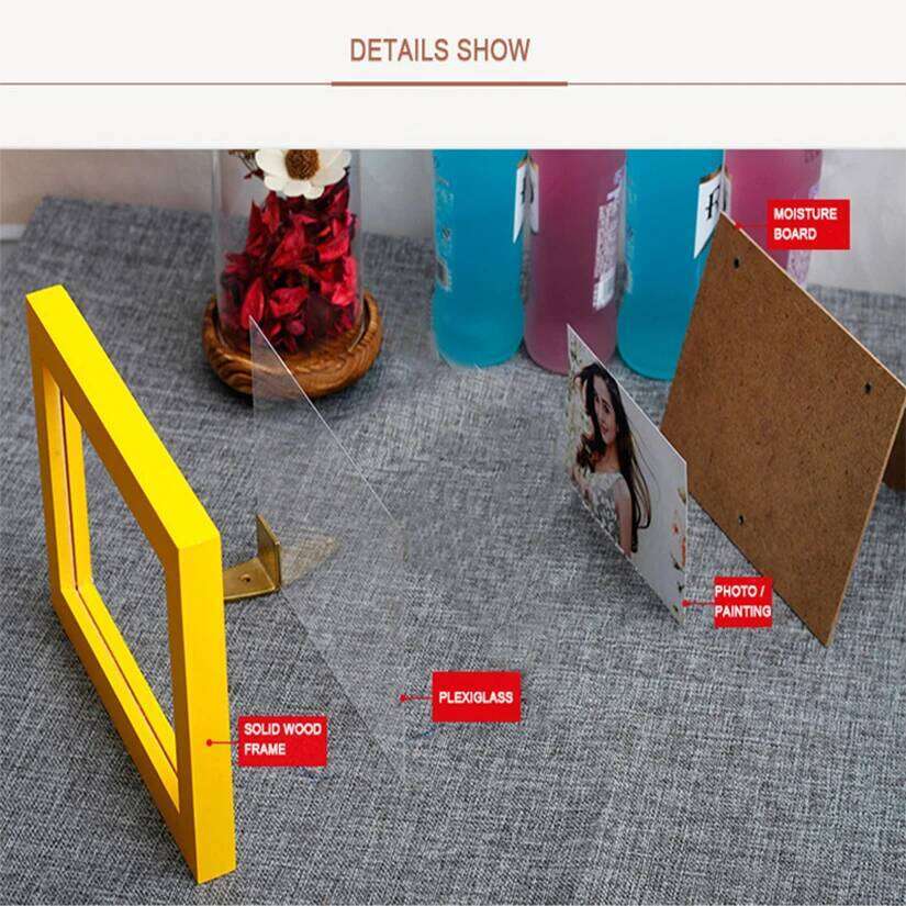 Nature Wooden Photo Picture 20X30 25X30 26.5X38cm Black White Color for Pictures Wall Poster Frame S260205 3 eb5