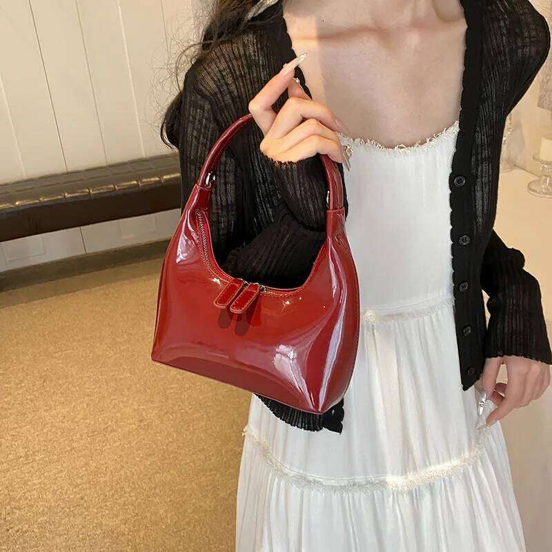 2025 Niche Design Underarm Bag for Women, Genuine Leather Multi-way Shoulder Crossbody Tote, Vintage Chic Large Capacity Purse Y260205