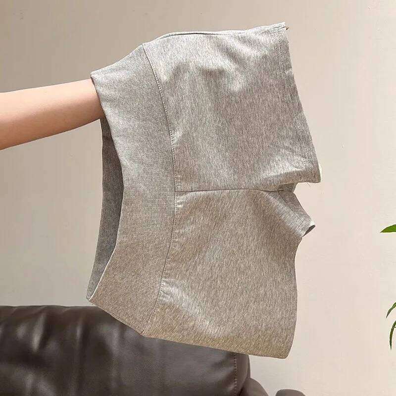 Summer Slim Yoga Sports Women American Street Sexy Gray Casual Shorts Female Vintage Y2K Grunge Low-Waist Hot Short Pants XJ260206