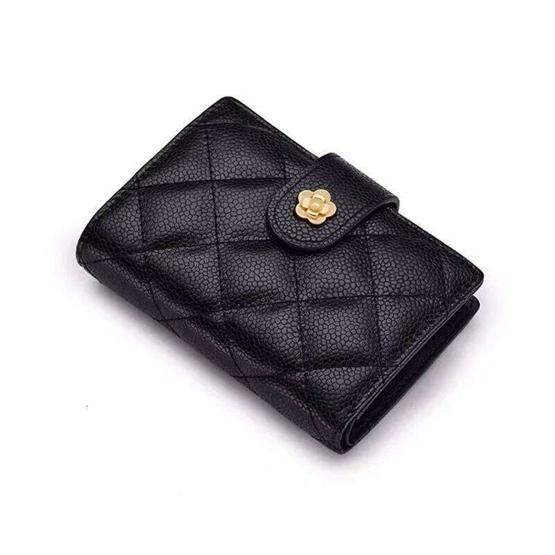 Leather Wallet Ladies 2024 new multi-card bag coin wallet Premium delicate mini card holder money clip Y260206