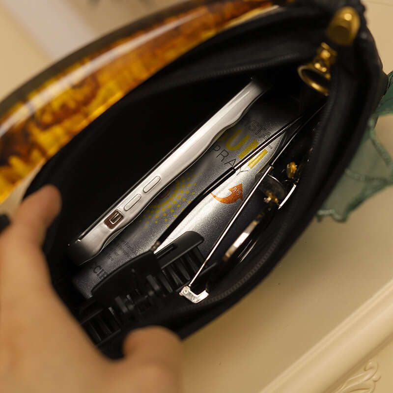 Fish Sinking Autumn Water Ancient Style Banquet Metal Handbag Three-Dimensional Qipao Small Square Bag In Stock MASA