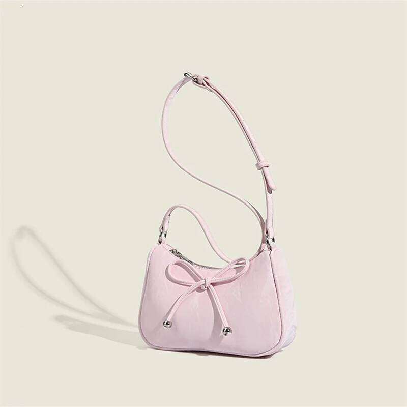 Small Shoulder for Women Delicate Bow Handbag Lightweight Underarm Bag with Long Strap Z260207 - view 7