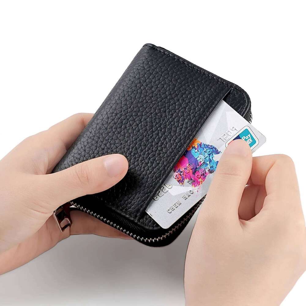 Japanese Korean Trend Mini Wallet Women Real Leather Coin Purse Card Holder Pouch Fashion Small Change Bag for Daily Commute Y260206