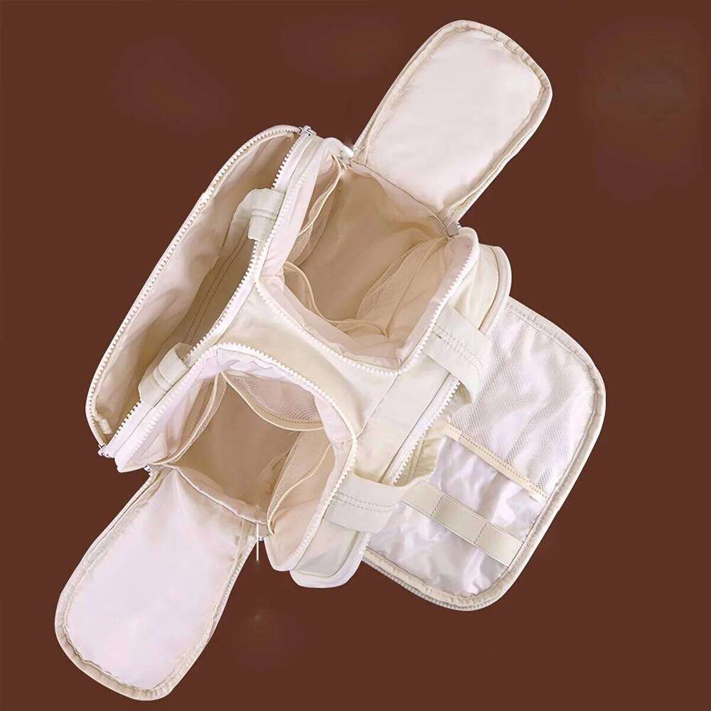 Portable Side Zipper Fabric Cosmetic Storage Large Capacity For Business Trips Toiletries Organizing Bag Makeup Beauty Bags Y260206