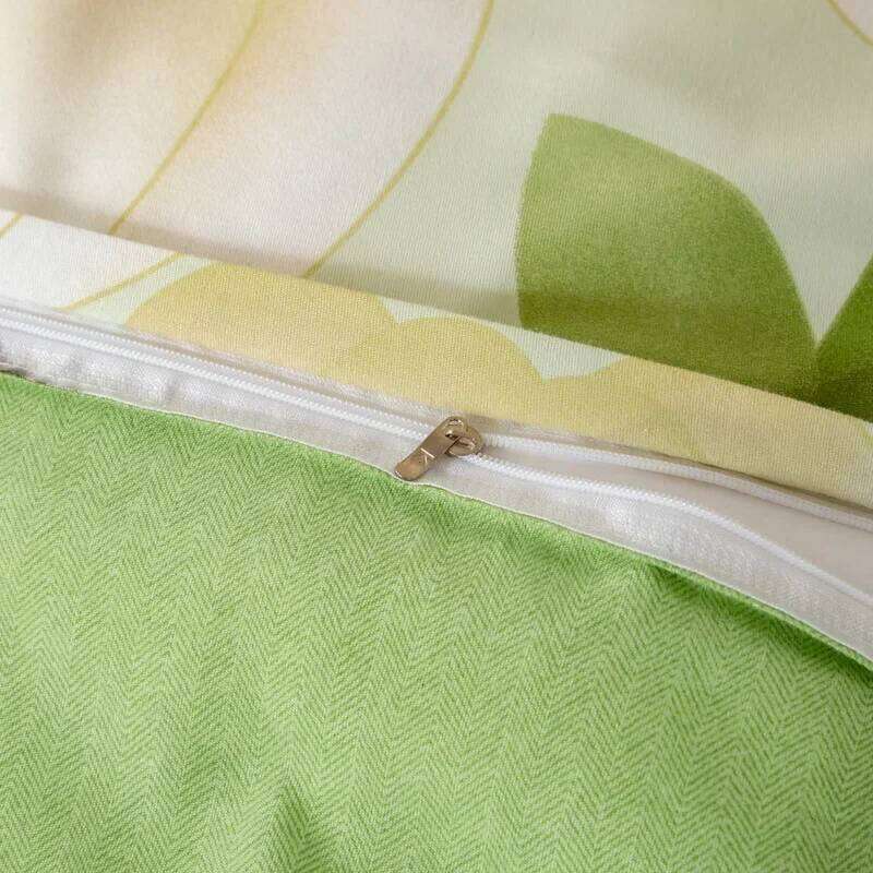 New Cartoon Striped Printed Bedding Sets Aloe Cotton Skin Friendly Breathable Comforter Cover Set Twin Double Size Bed Linens XJ260206