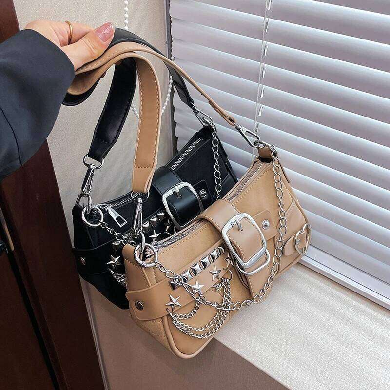 Ladies' 2025 Fashion New Style PU Underarm Shoulder Bag designer luxury bag bolso marca lujo bags for woman Y260205