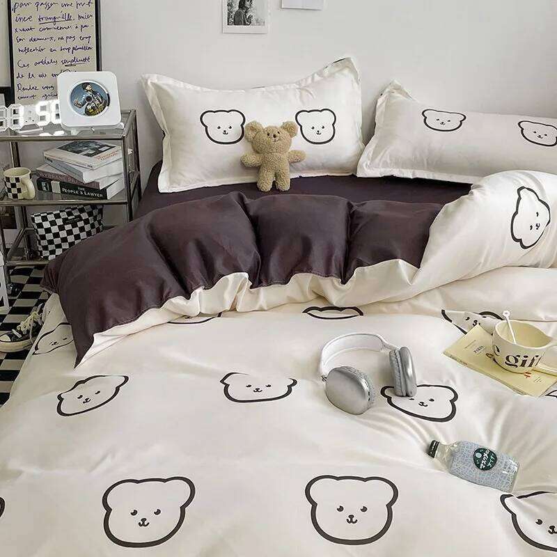 3/4PCS/Set Warm Duvet Various in Autumn Winter Spring Soft Bedding Covers Suitable for All Seasons Bed Sack XJ260206