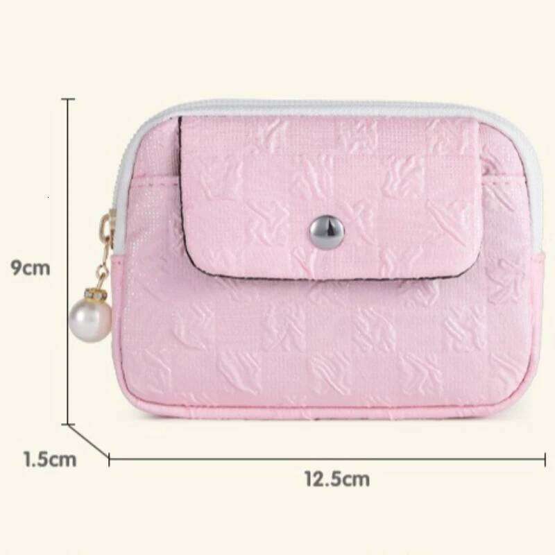 New Mini Cute Zipper Women's Coin Wallet Girls Earphone Money Storage Clutch Key Bag Purse Y260206