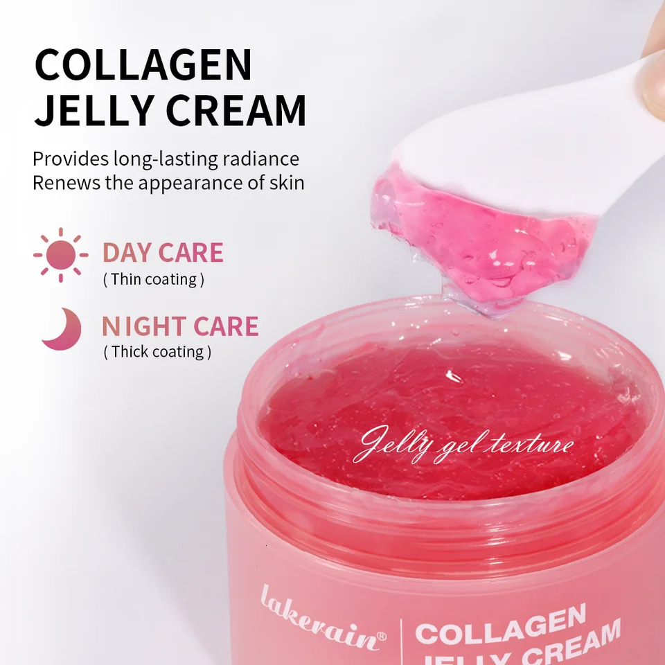 Collagen Jelly Cream Niacinamide Collagen Soothing Aging Firmness Hydration Skincare 260114ww