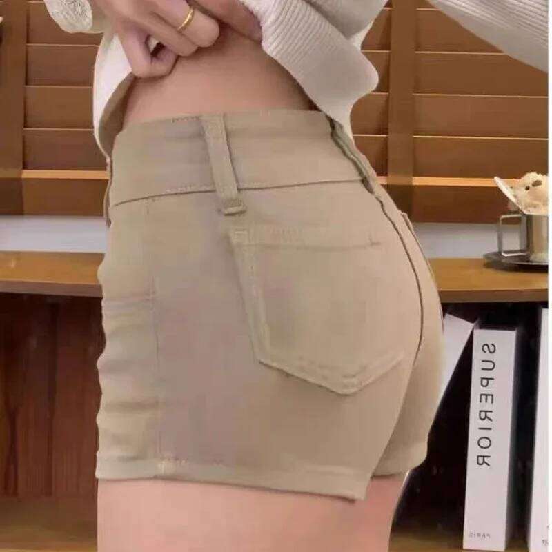 Casual Women Slim Skinny Jeans Short Pants Spring Summer Fashion High Eleatic Hot Girls Denim Shorts XJ260206