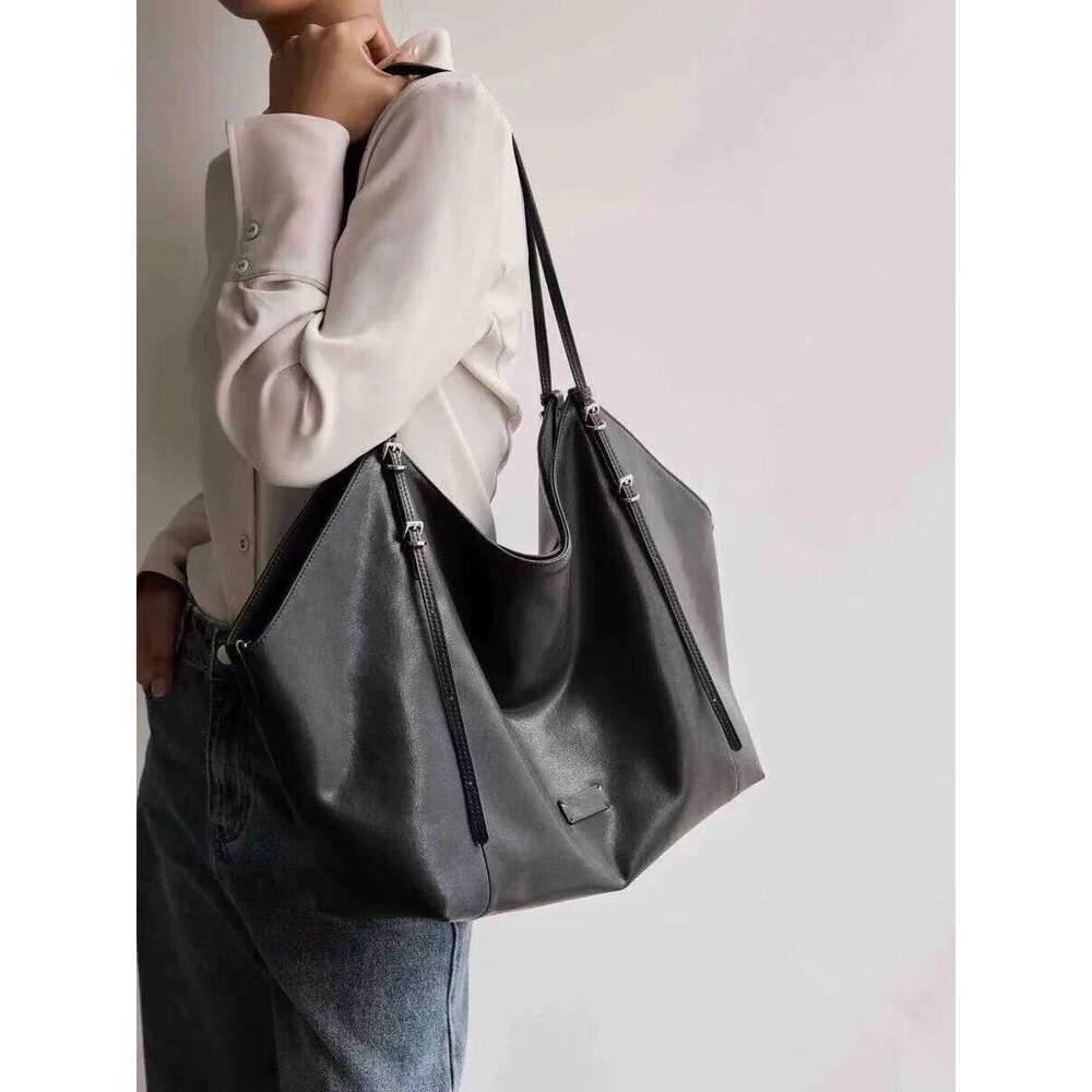 England StyleTote Bags For Women Luxury Handbag Purse 2024 New In PU Button Decoration Large Capacity Underarm Shoulder Z260207 - view 3