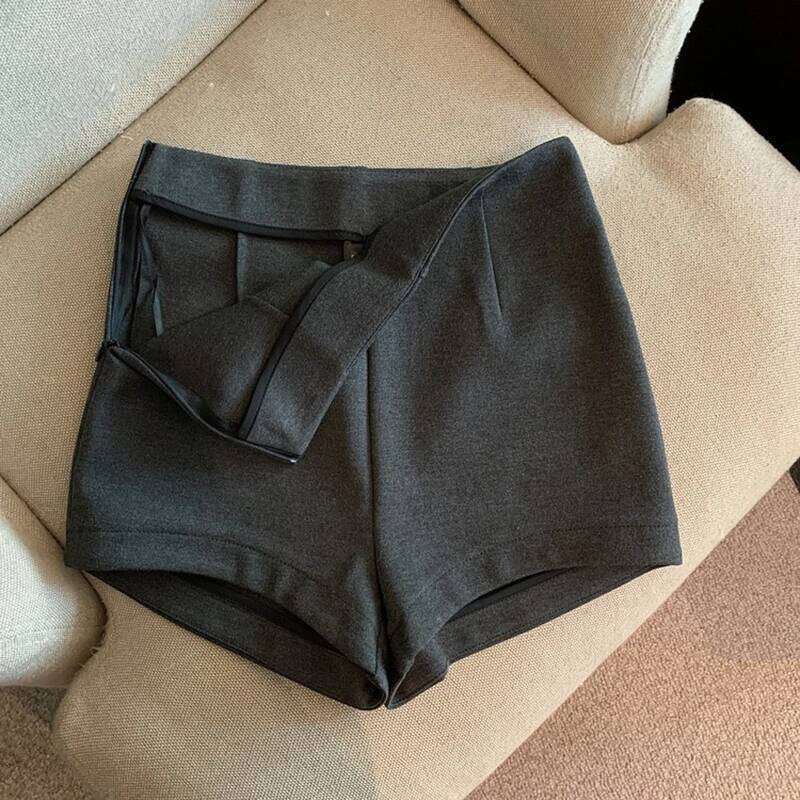 Y2K Streetwear Black Women Fashion Elegant High Waist Suit Shorts Summer Sexy Gyaru Korean Club Slim Hot Short Pants New XJ260206