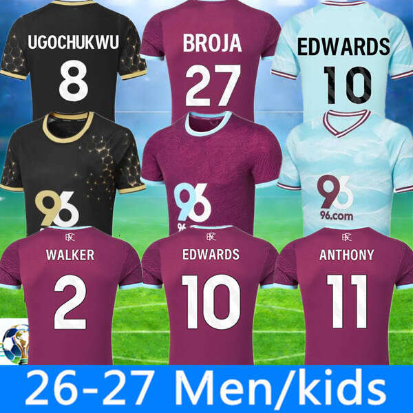 Burnley Football Jersey 25 26 Soccer Jerseys Retro Football Shirts Tops Kits Men Kids Women