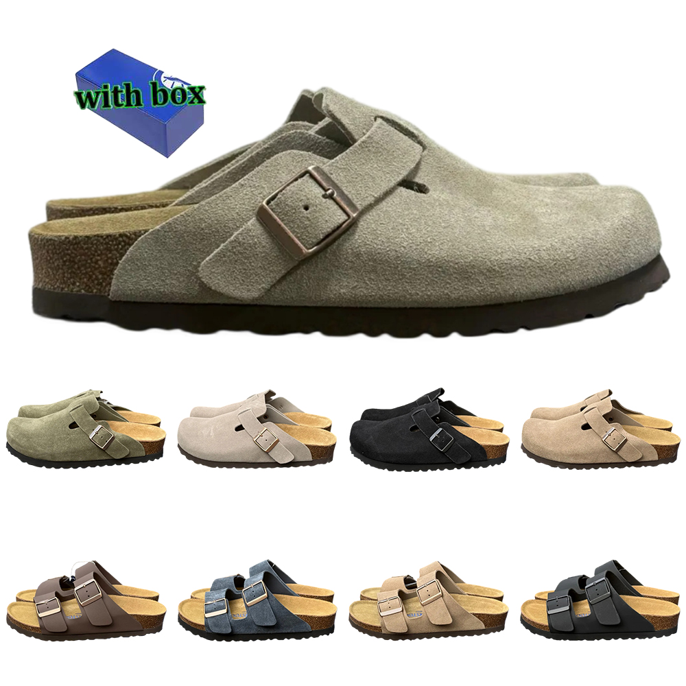 Designer Sandals Women Clog Slippers Men Slides Shoes Genuine Leather Boy Girls Clogs Sandale mens womens sliders trainers flip flops sandles sandales size 35-45