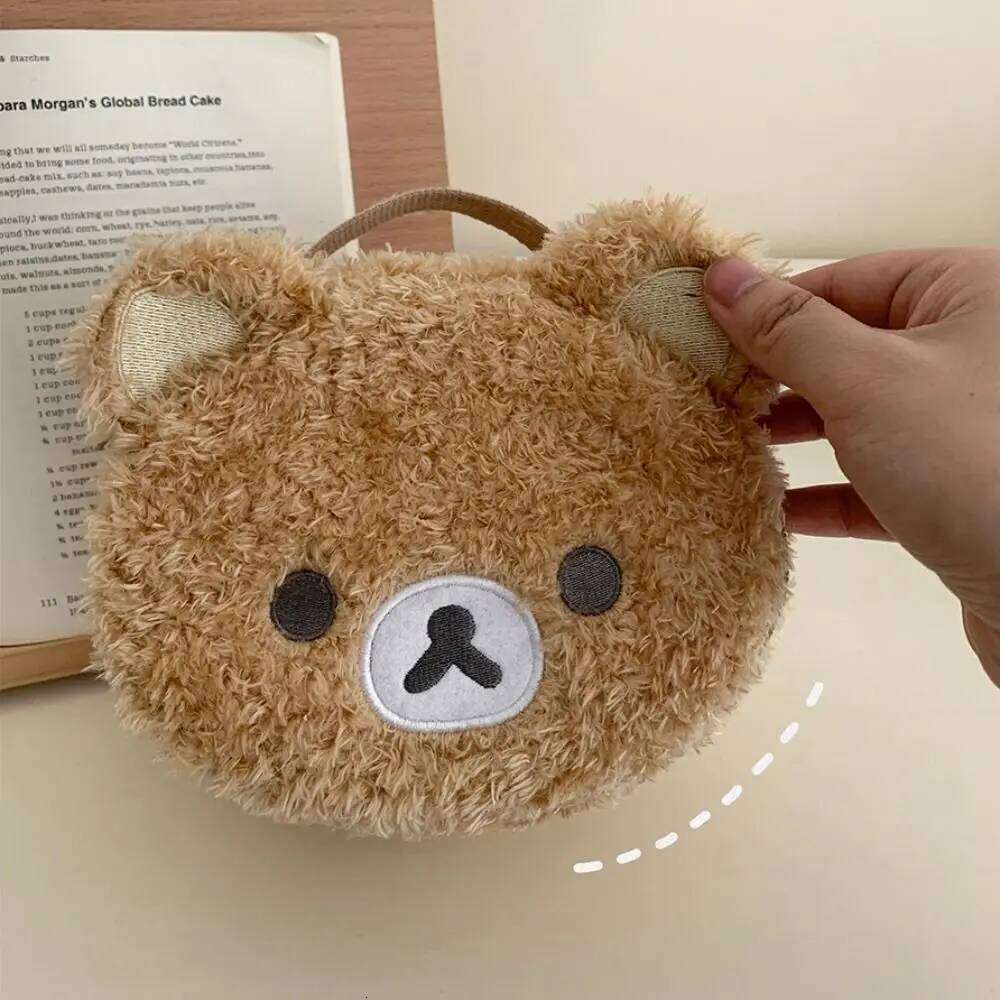 Capacity Bear Cosmetic Storage Portable Handle Built In Partition Makeup Pouch Large Opening Mouth Toiletry Bag Y260206