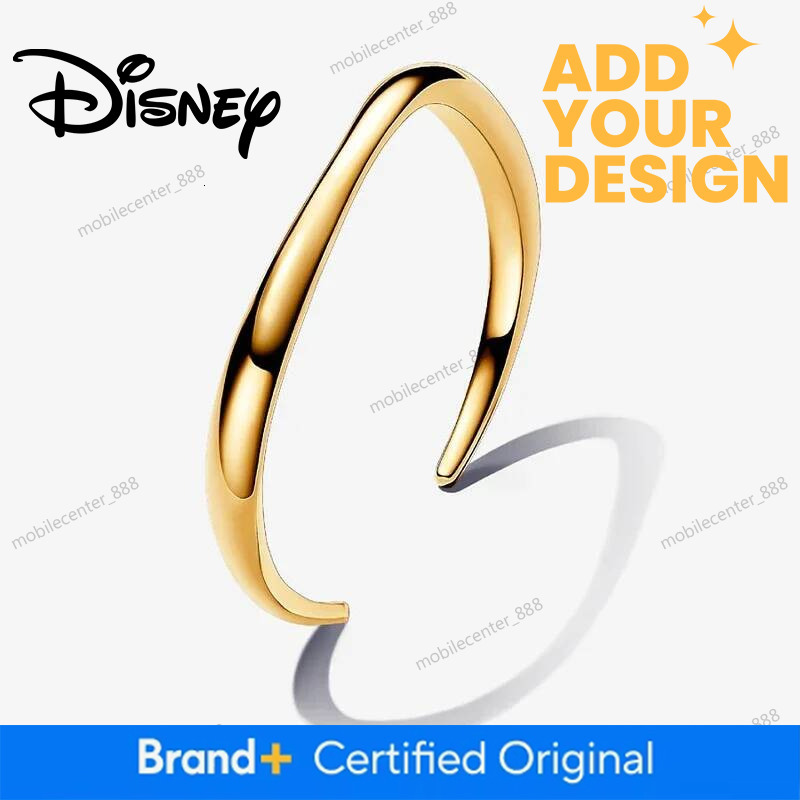Disney Designer Jewelry Disney's Original 2025 Charm Fashion Creative Geometric Necklace Earrings Rings Bracelets Fit Brand DIY Jewelry Accessori - view 3