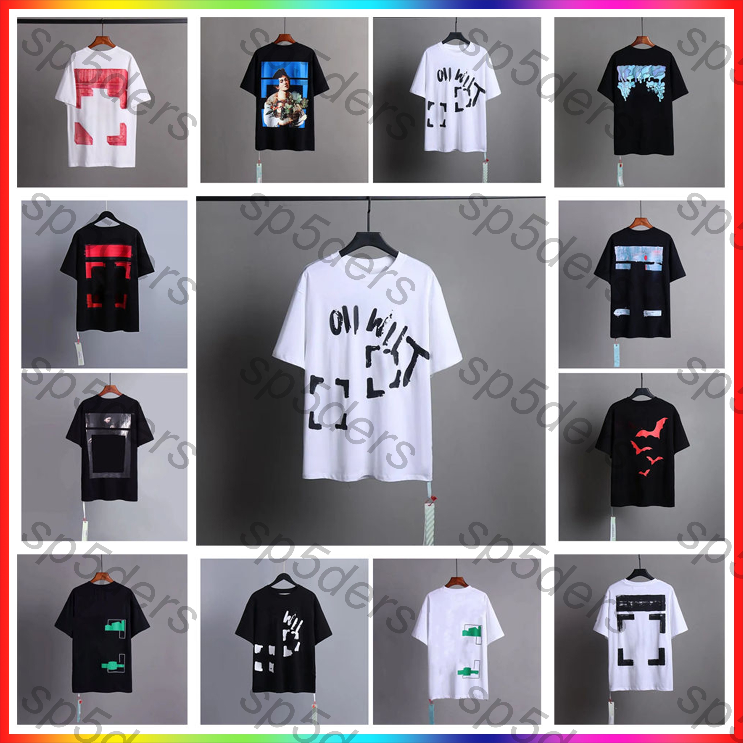 5A shirts for men designer clothes men trends white t shirts 26SS New American summer fashion popular graphic tee luxury women whte shirt streetwear clothes