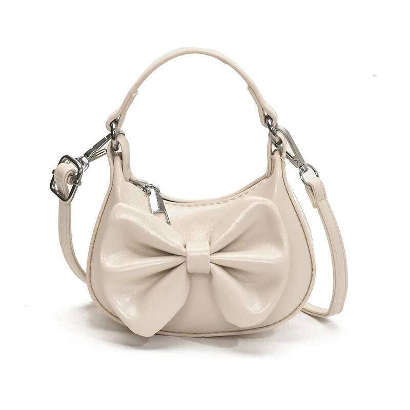 Retro Bow Crossbody for Women Shoulder Luxury Designer Bag Purse and Handbag Clutch Bags Sac Main Femme Y260205