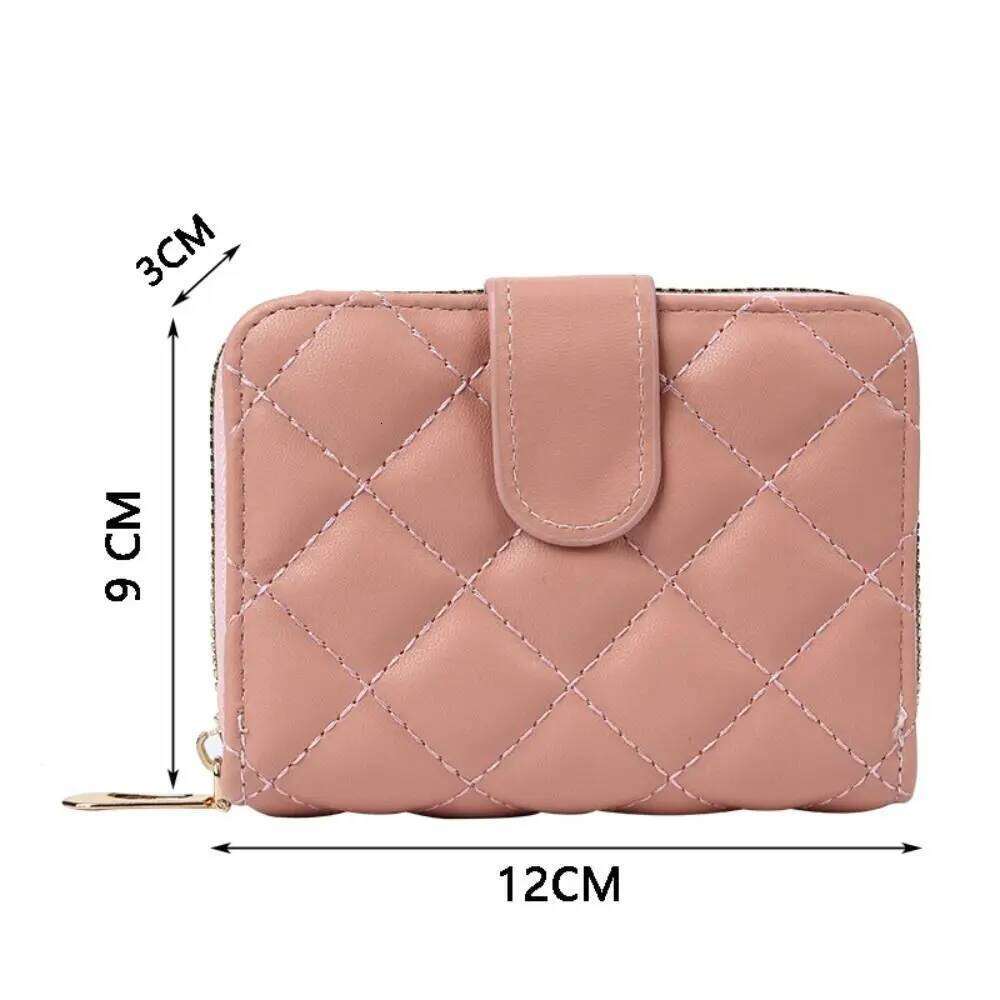 Fashion PU Leather Short Zipper Hasp Large Capacity Slim Small Wallet Card Bag Holder Women Girls Y260206