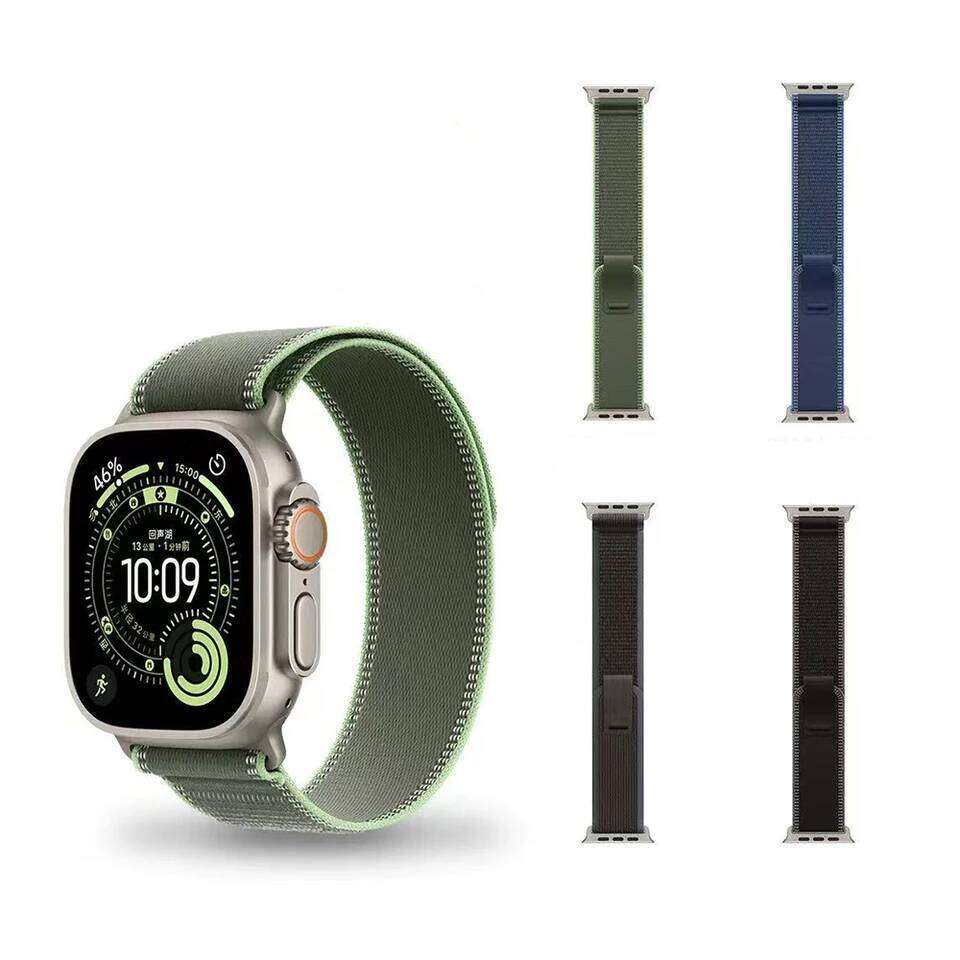 Official Trail loop strap For Apple Watch Ultra 3 2 49mm Band 45mm 44mm 41mm 40mm 38 Bracelet iwatch series 11 10 42 46mm 9876SE Z260207