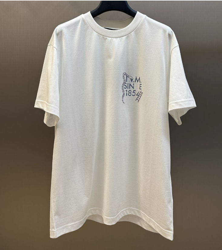 Designer T-shirt Men's Summer Casual Loose Round Neck Short Sleeve Mens Top Streetwear