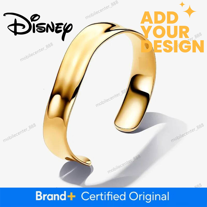 Disney Designer Jewelry Disney's Original 2025 Charm Fashion Creative Geometric Necklace Earrings Rings Bracelets Fit Brand DIY Jewelry Accessori - view 5