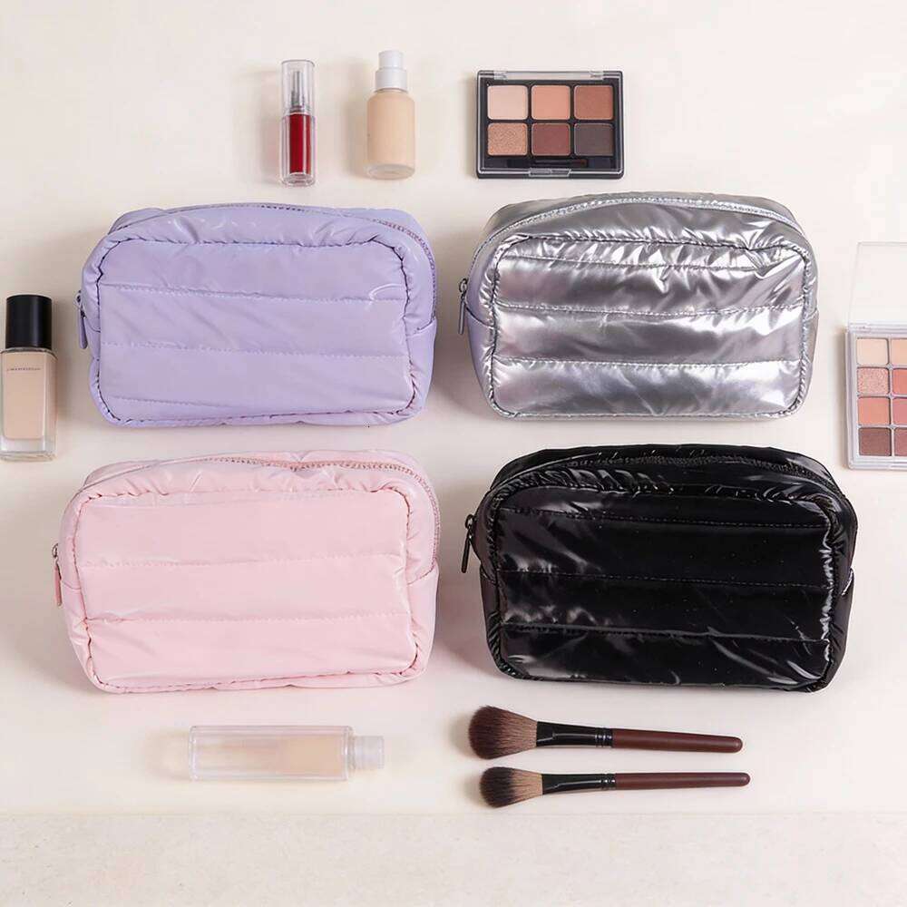 Wholesale Bubble Make Up Organizer for Cosmetics Waterproof Pouch Makeup Storage Toiletry Travel Small Cosmetic Bag Y260206