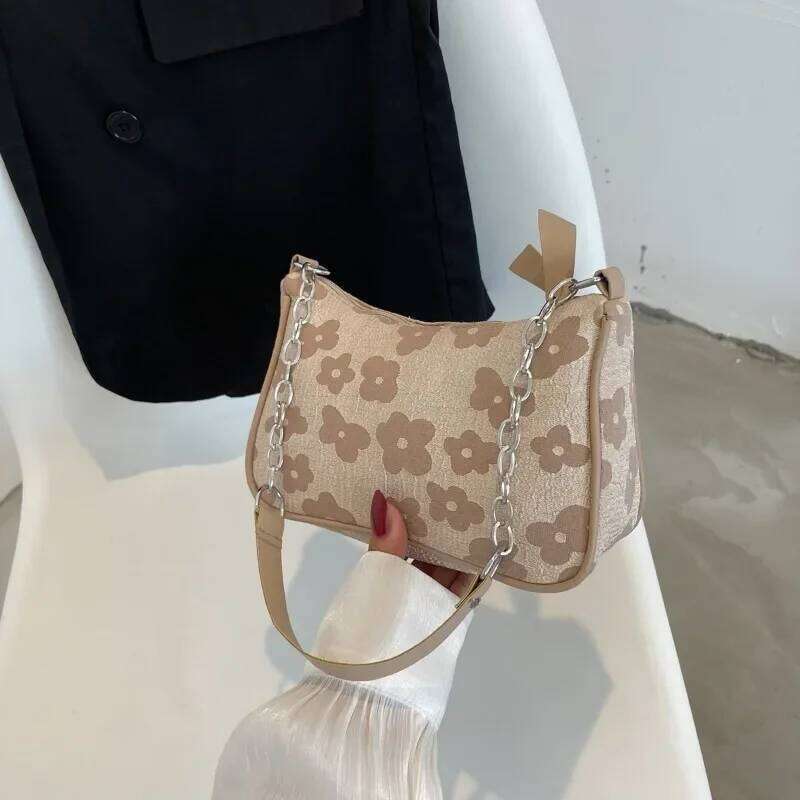 2025 Fashion Felt Shoulder Small Casual Underarm Bag Female Hand Crossbody Bags for Women Z260207 - view 5