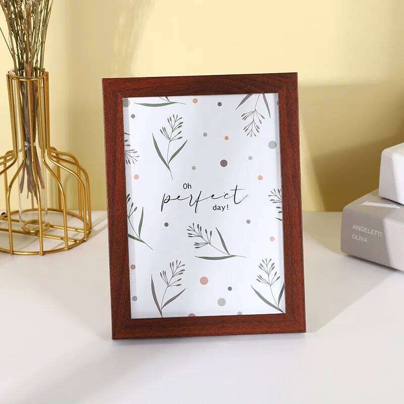 Modern Simple 5/6/7/8 Inch/picture Wooden Density Board Picture Frame Home Decor S260205