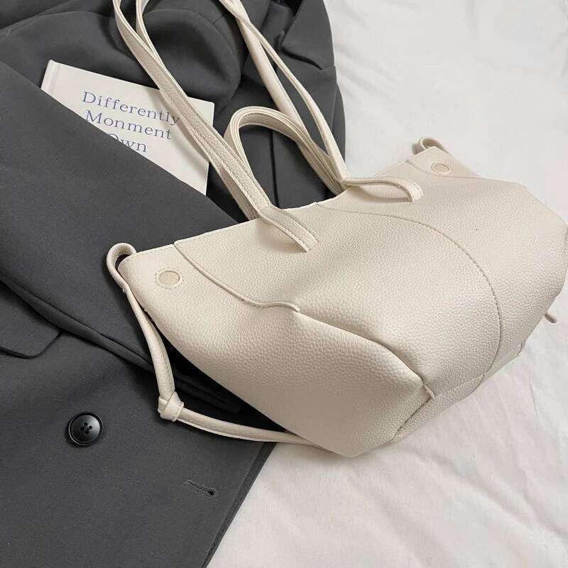 MOODS Branded Underarm Shoulder Bags For Women 2024 Latest Luxury Designer Handbags Soft PU Leather Large Capacity Shopping Tote Y260205