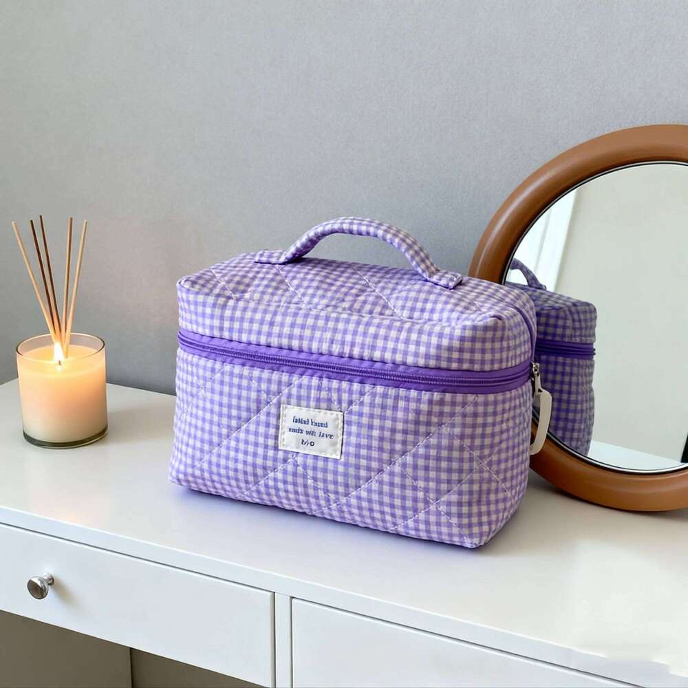 and Cosmetics Organizer Red Women's Bag Gifts for Women Makeup Bags Travel For Traveling Large Capacity Pouch Y260206