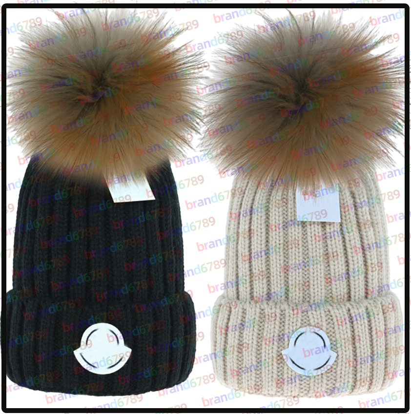 Men's hat Cashmere Beanie Women's hairball hat casquette Fox Hairball Floppy Hat Winter Luxury Designer Beanie cap Thermal Hat Sports Tennis Hat Trucker Hat